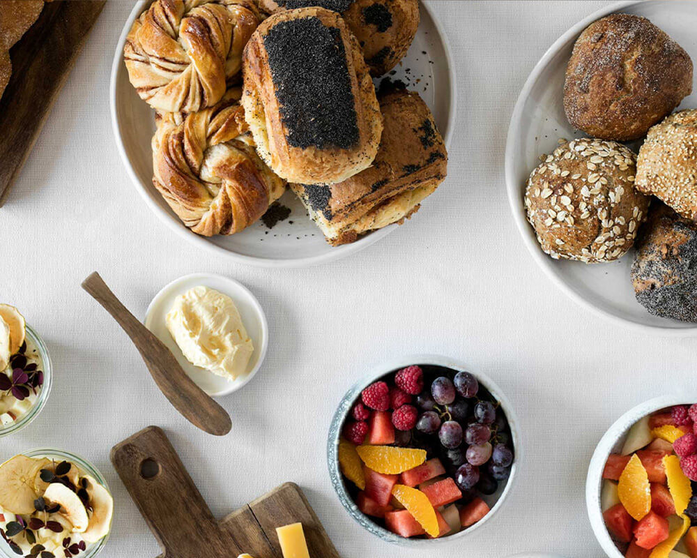 Morgenmad hos Kilden i haven