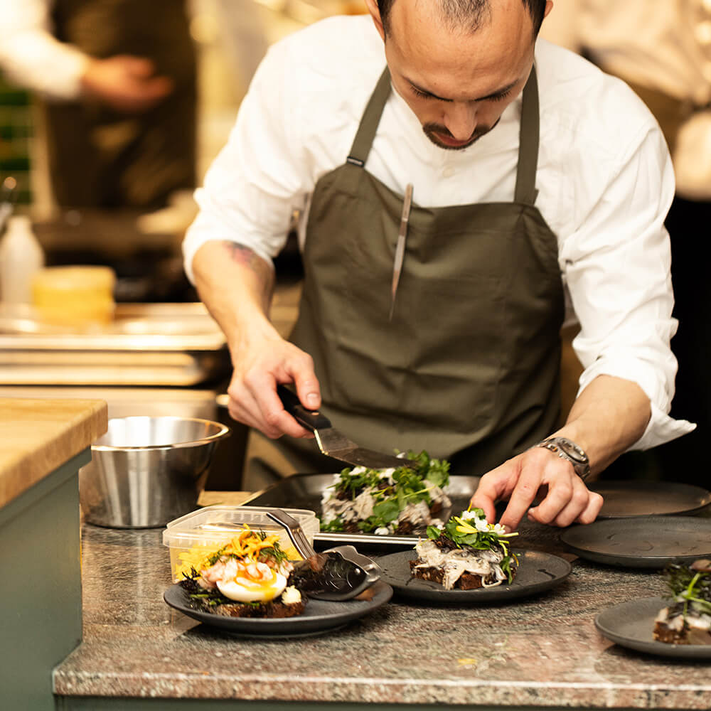 Smørrebrød til Frokost i Tivoli hos Kilden